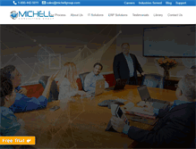 Tablet Screenshot of michellgroup.com